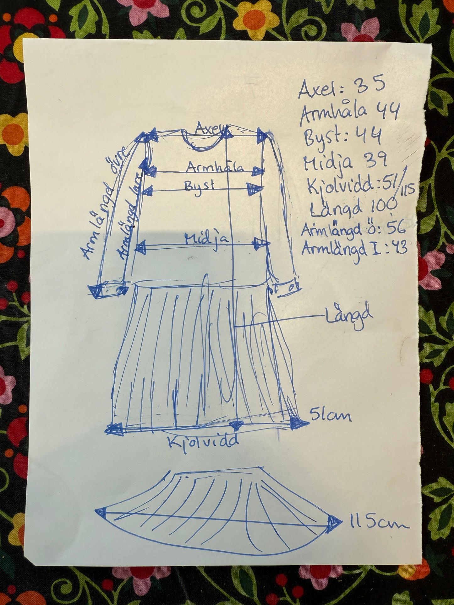 Vintageklänning - Smarty - Strl 38