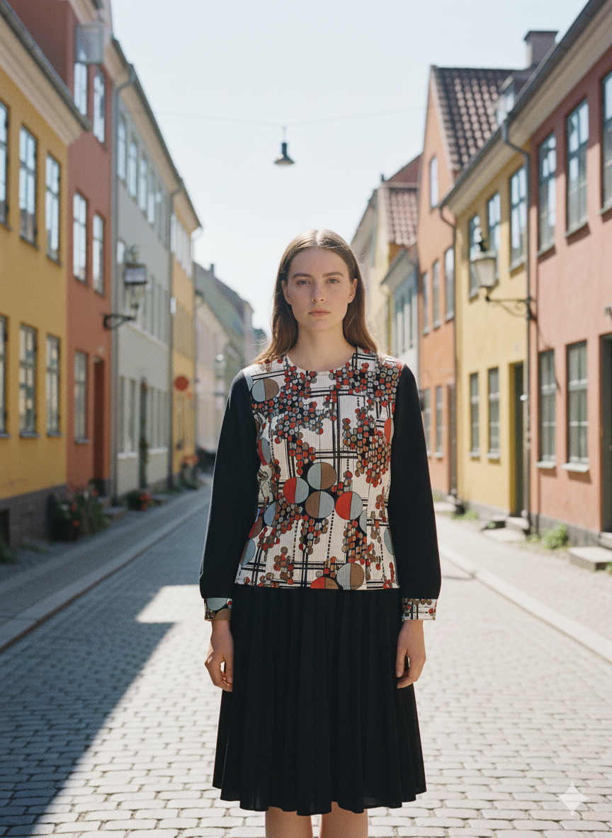 Vintageklänning - Smarty - Strl 38